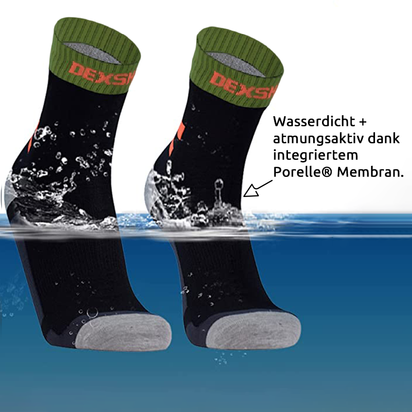 Laufsocken | 100% Wasserdicht